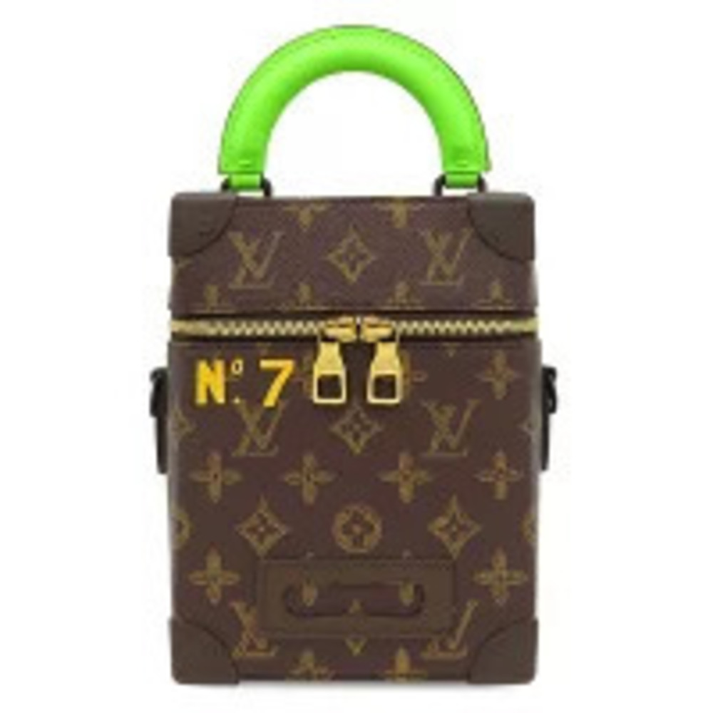 Louis Vuitton bag Vertical Trunk Monogram canvas plate